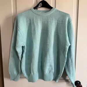 Bogner Light Blue Wool Sweater
